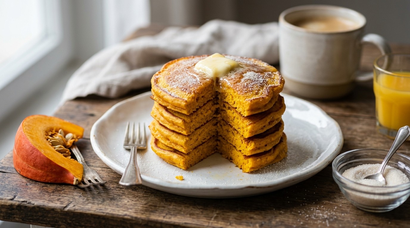 Pompoenpannenkoekjes