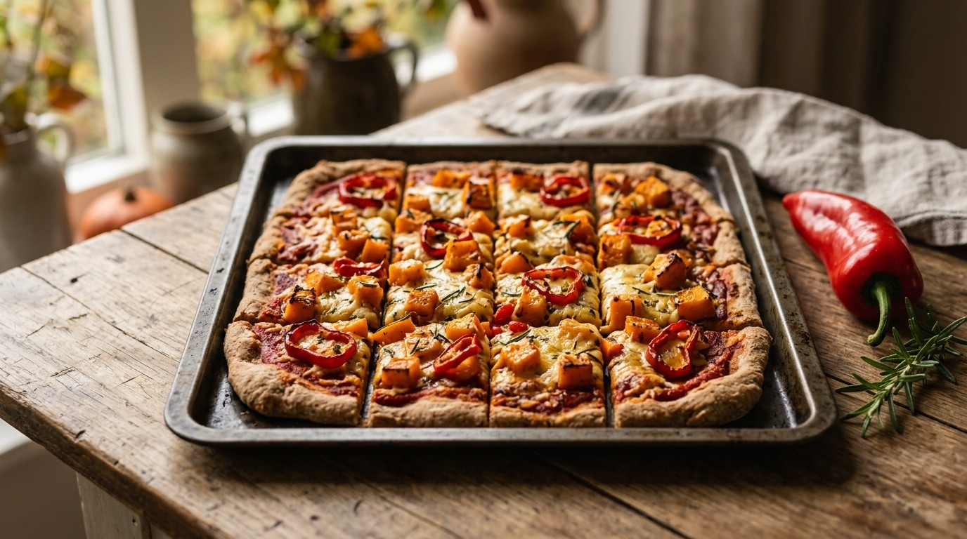 Pompoenpizza