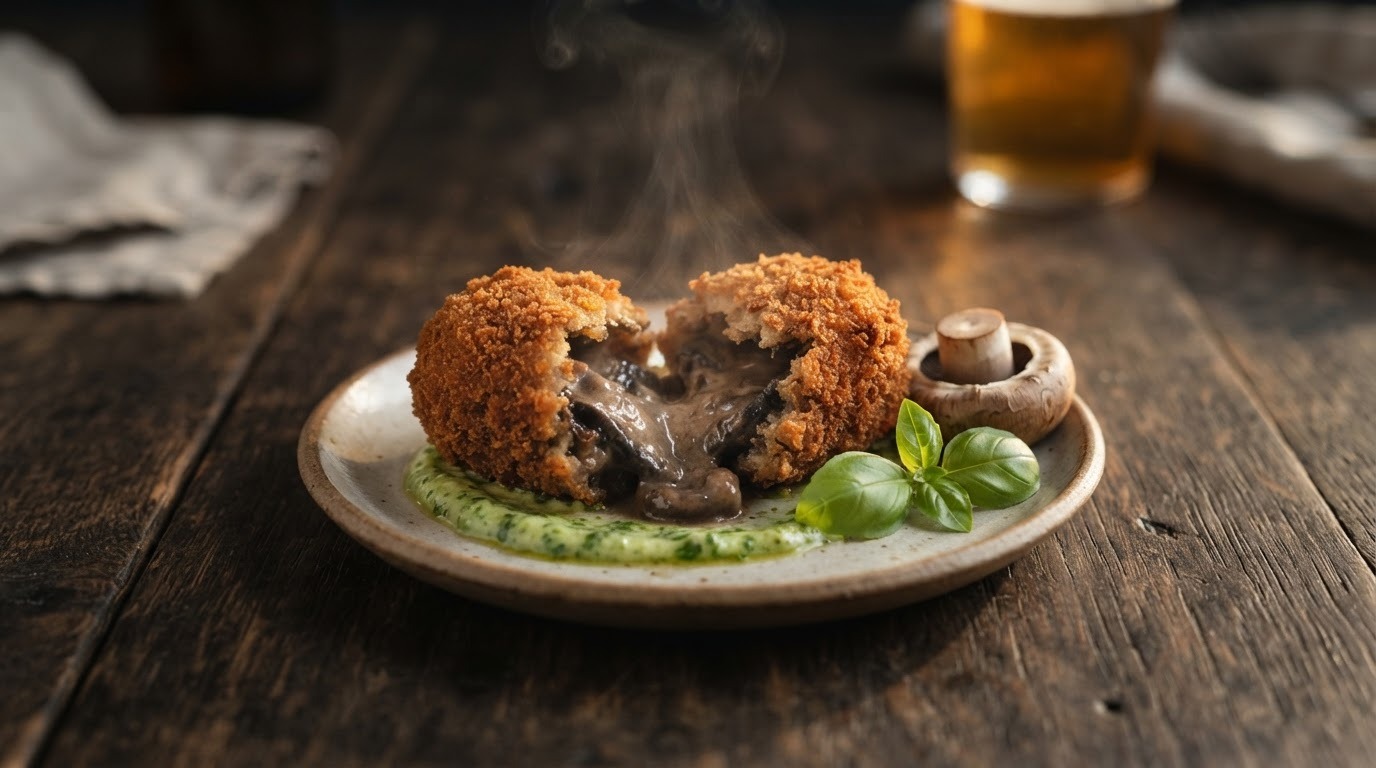 Portobellokroket van Cas Spijkers