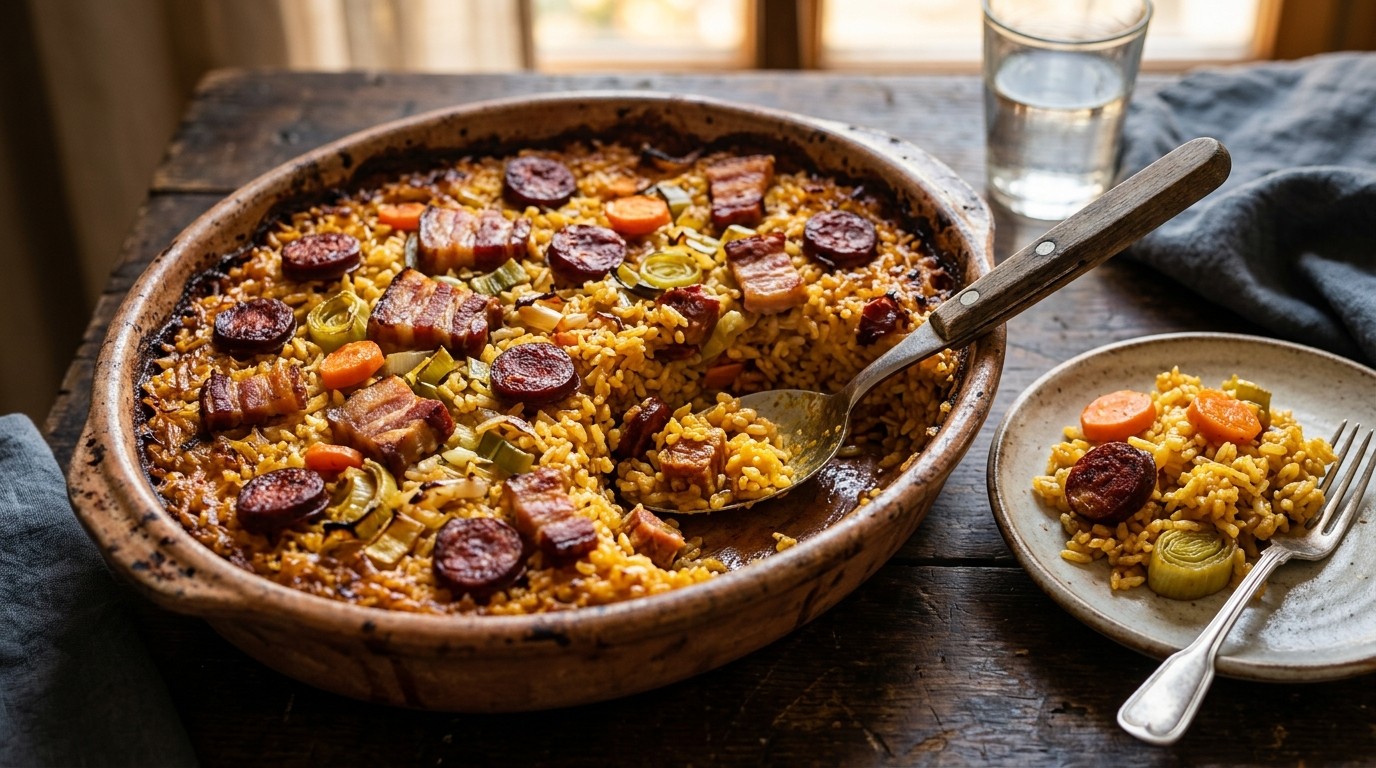 Portugese Arroz (oven)schotel