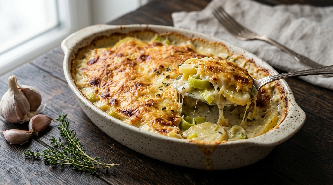 Prei Gegratineerd