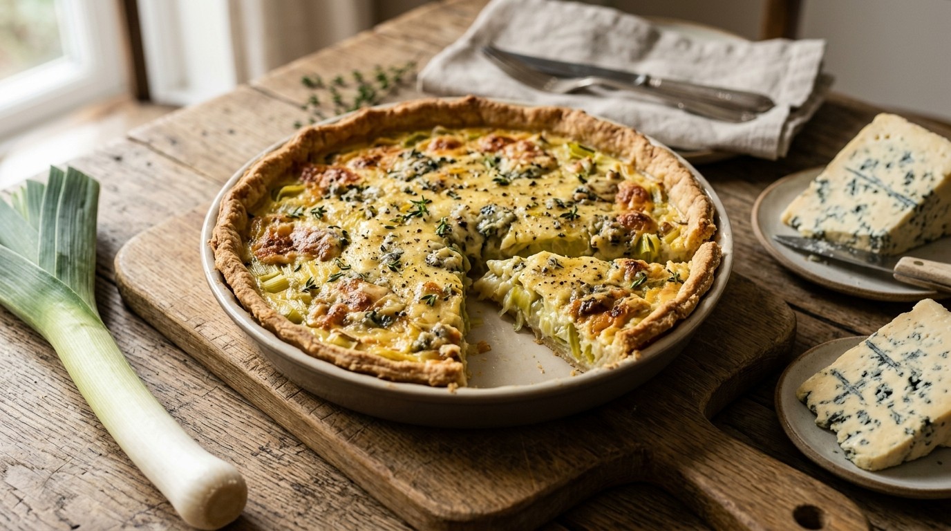 Preitaart met Stilton