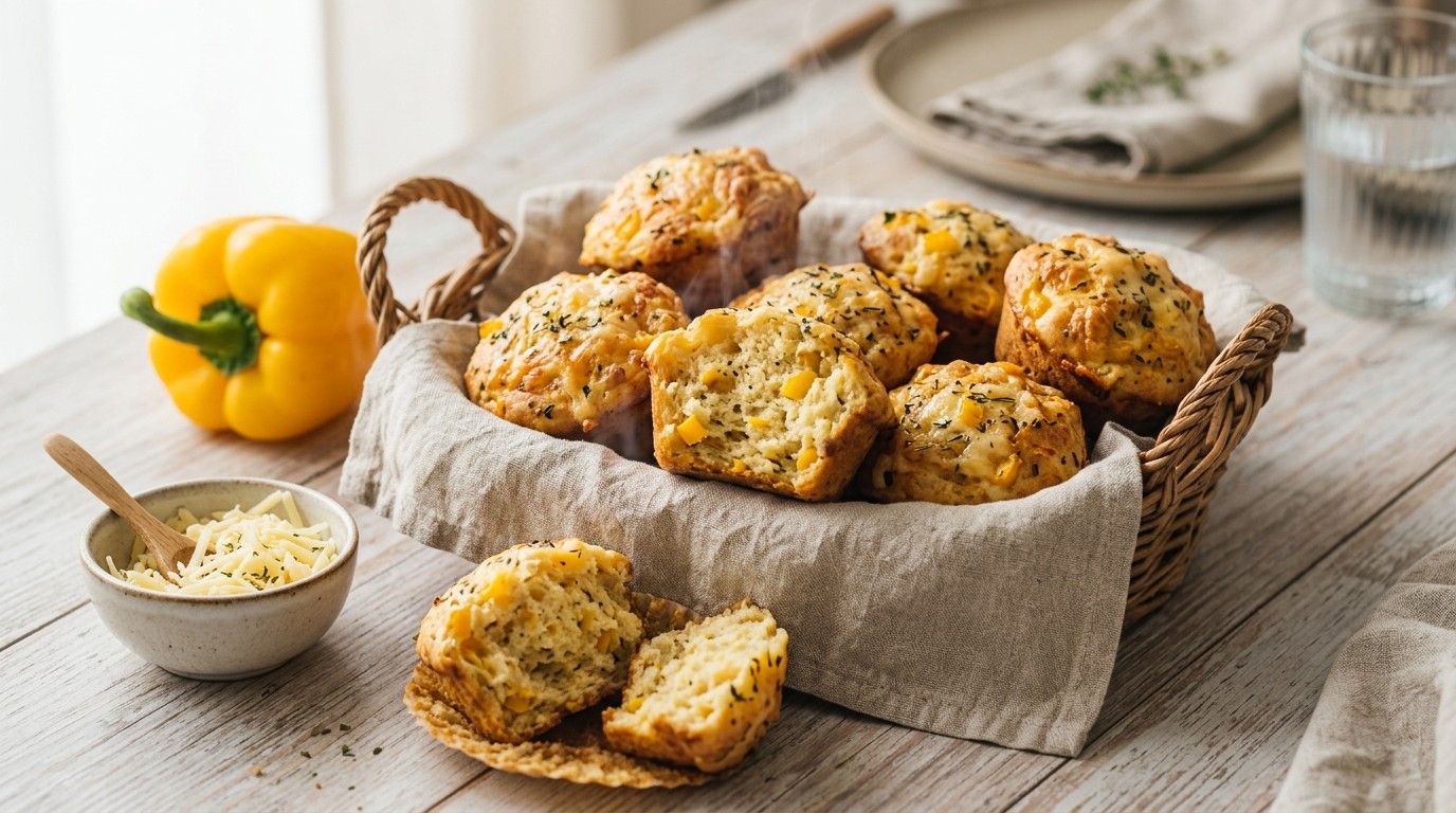 Provencaalse Kaasmuffins