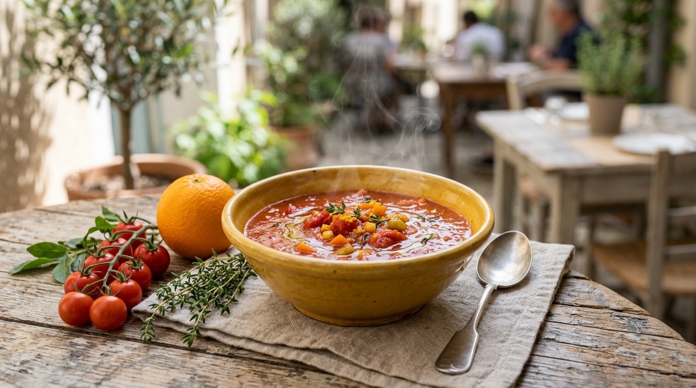 Provençaalse tomatensoep