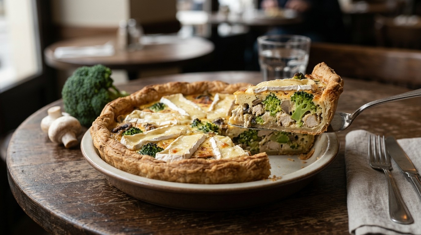 Quiche met Brie