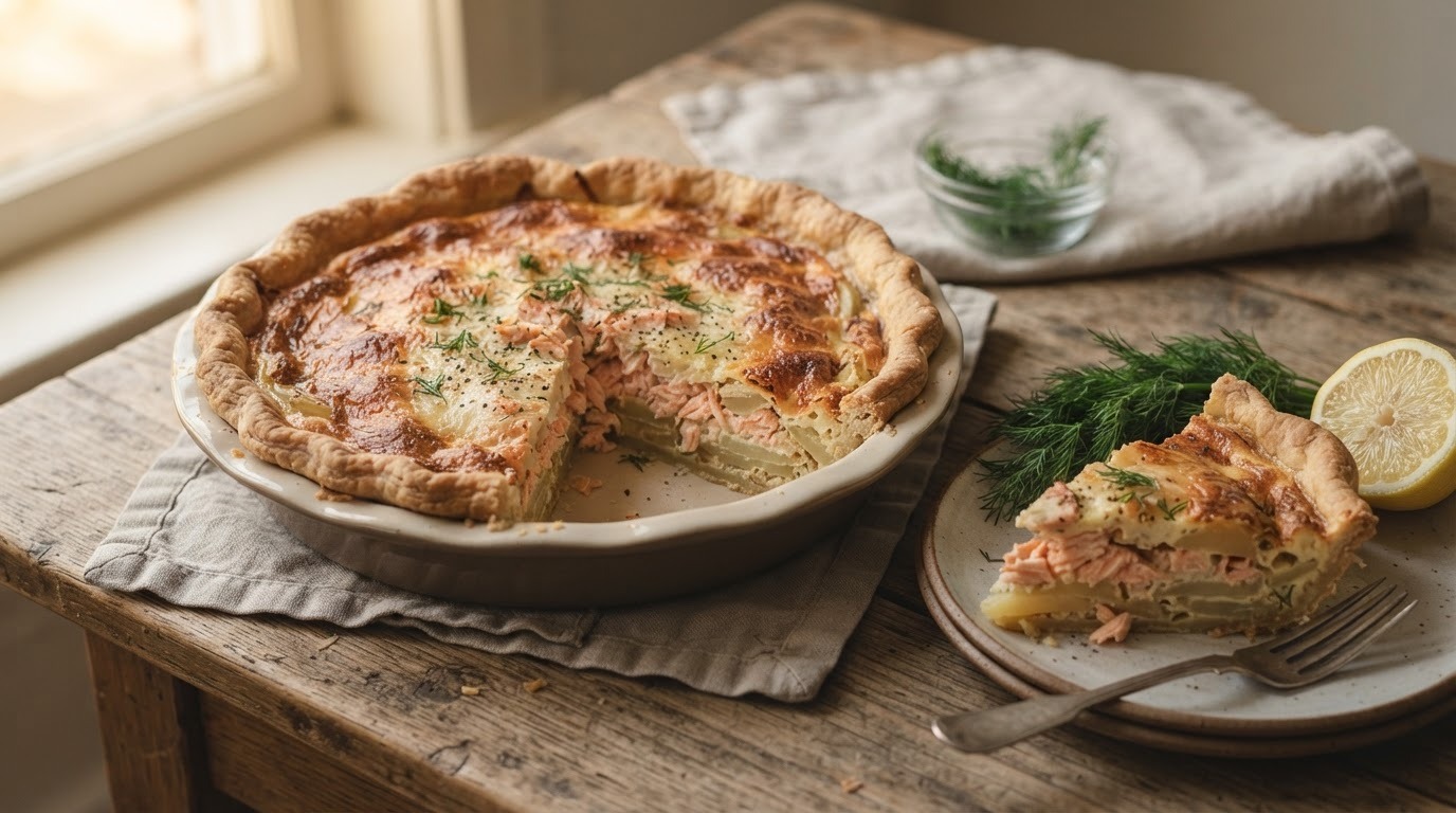 Quiche met Zalm