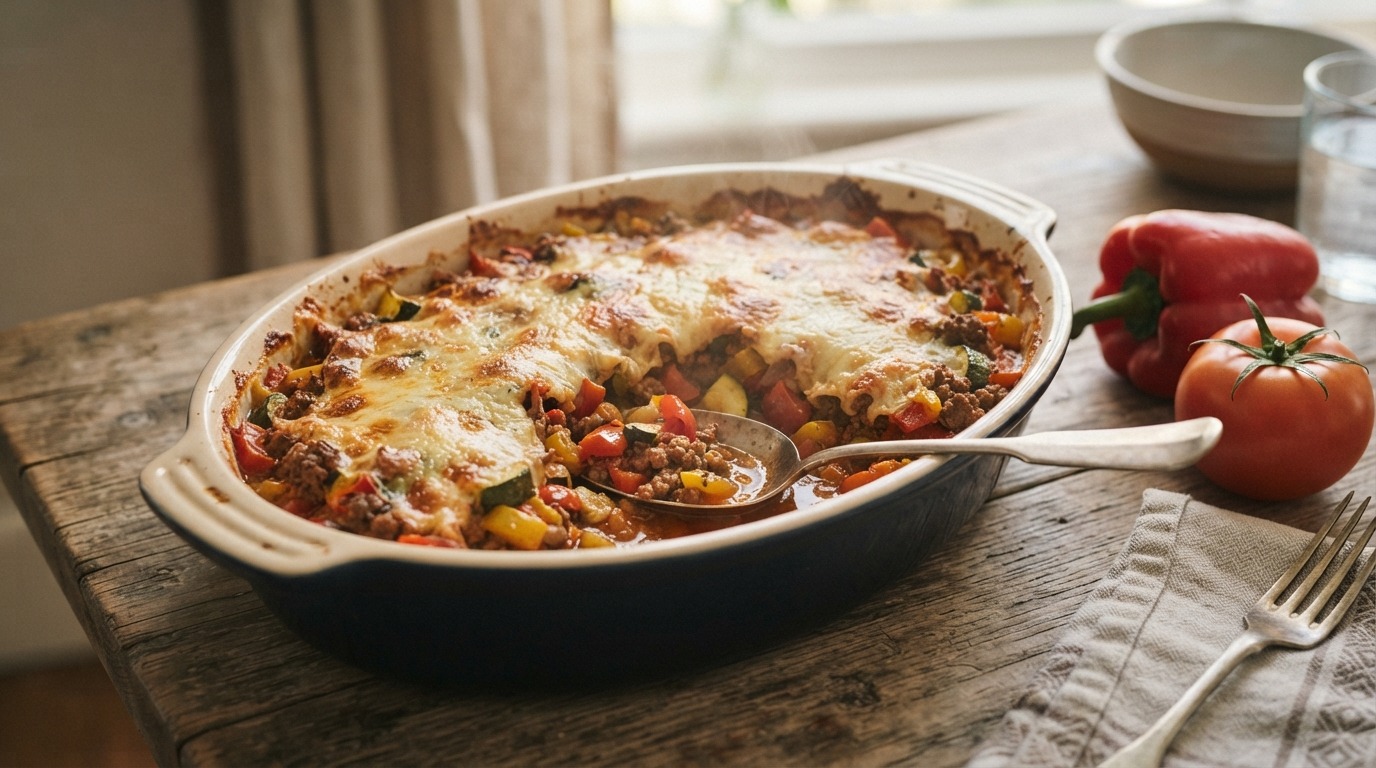 Ratatouille met gehakt
