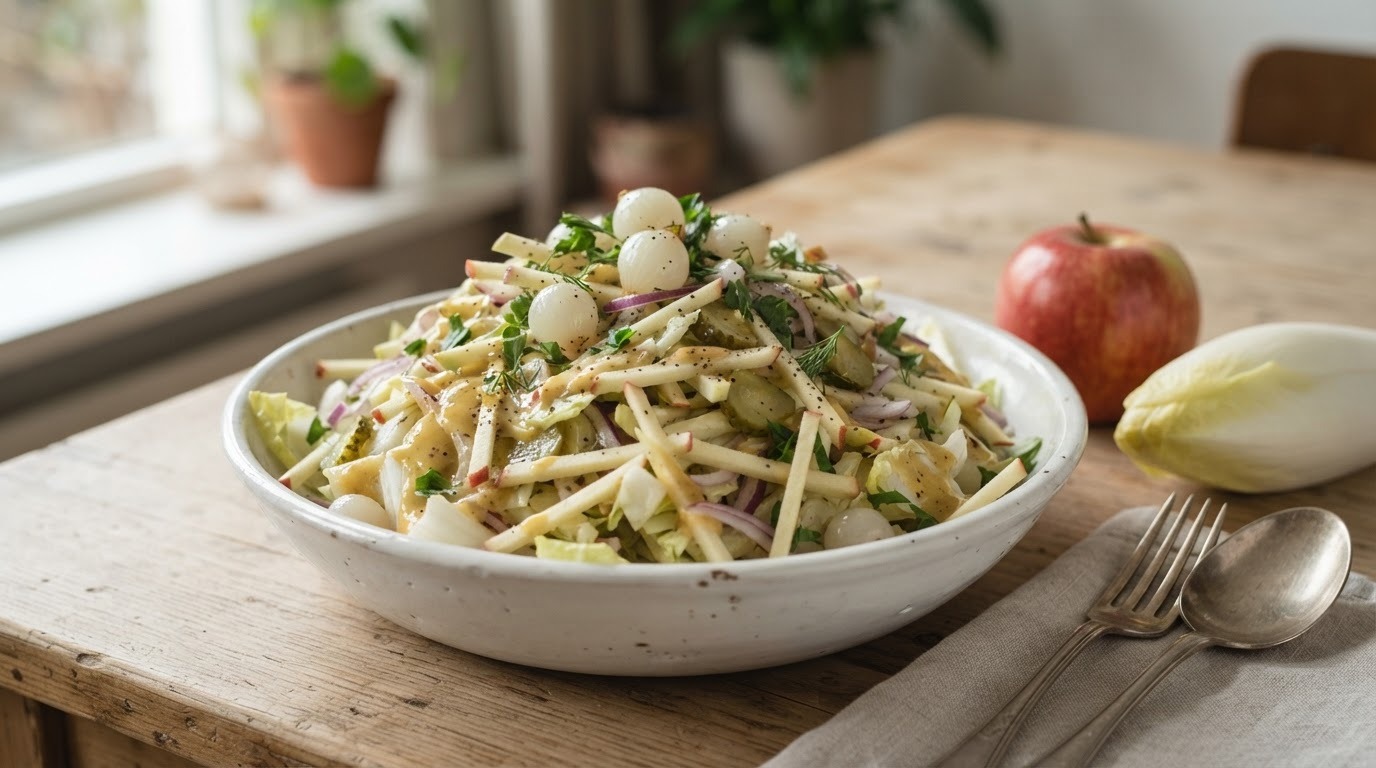 Rauwe witlofsalade