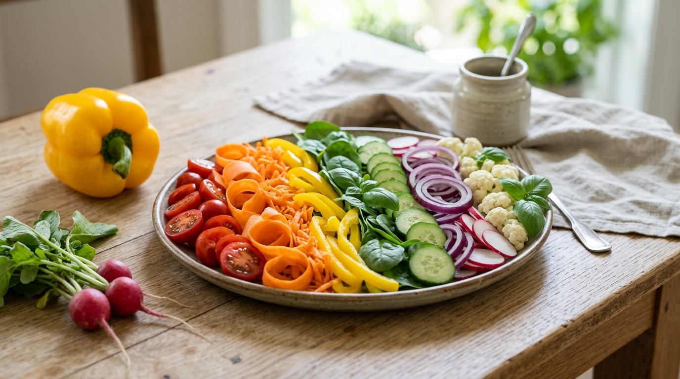Regenboogsalade