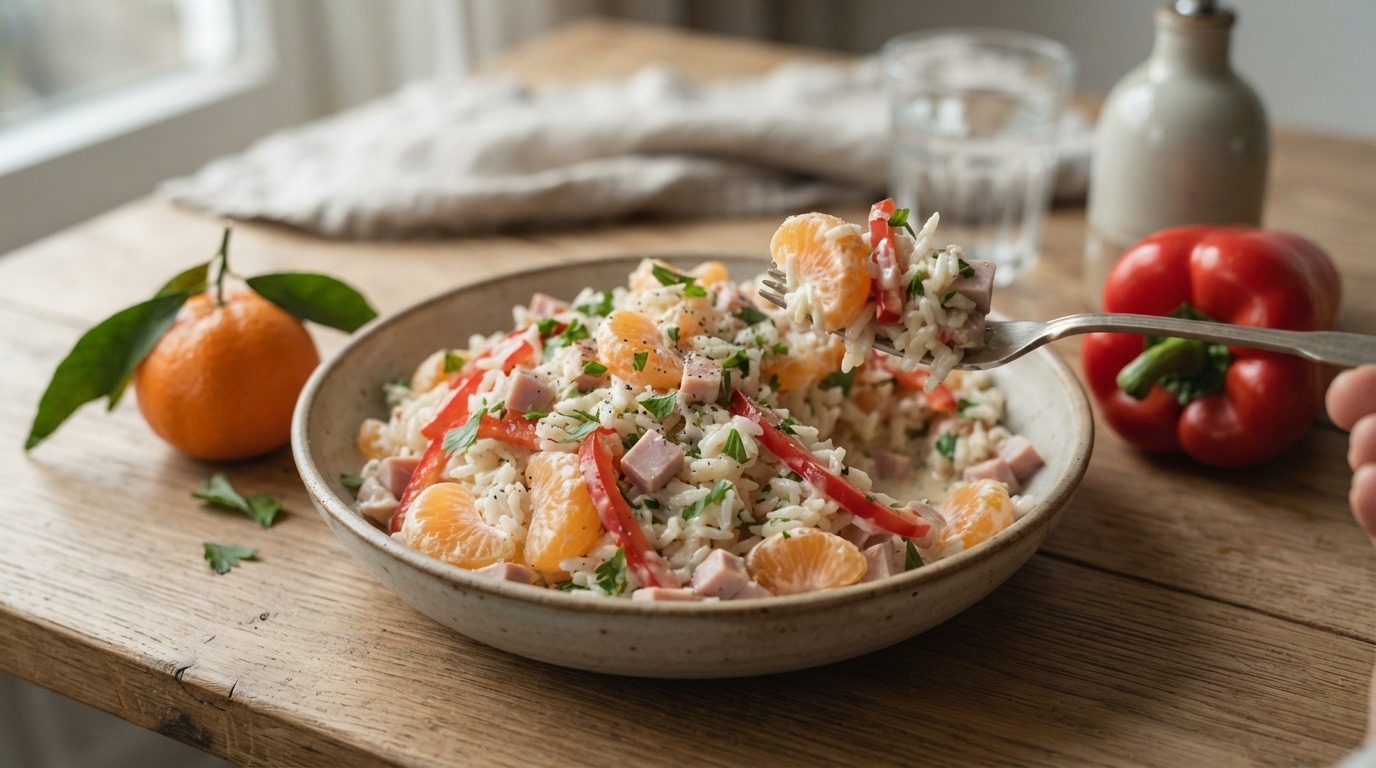 Rijstsalade