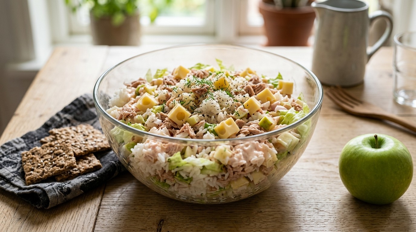 Rijstsalade