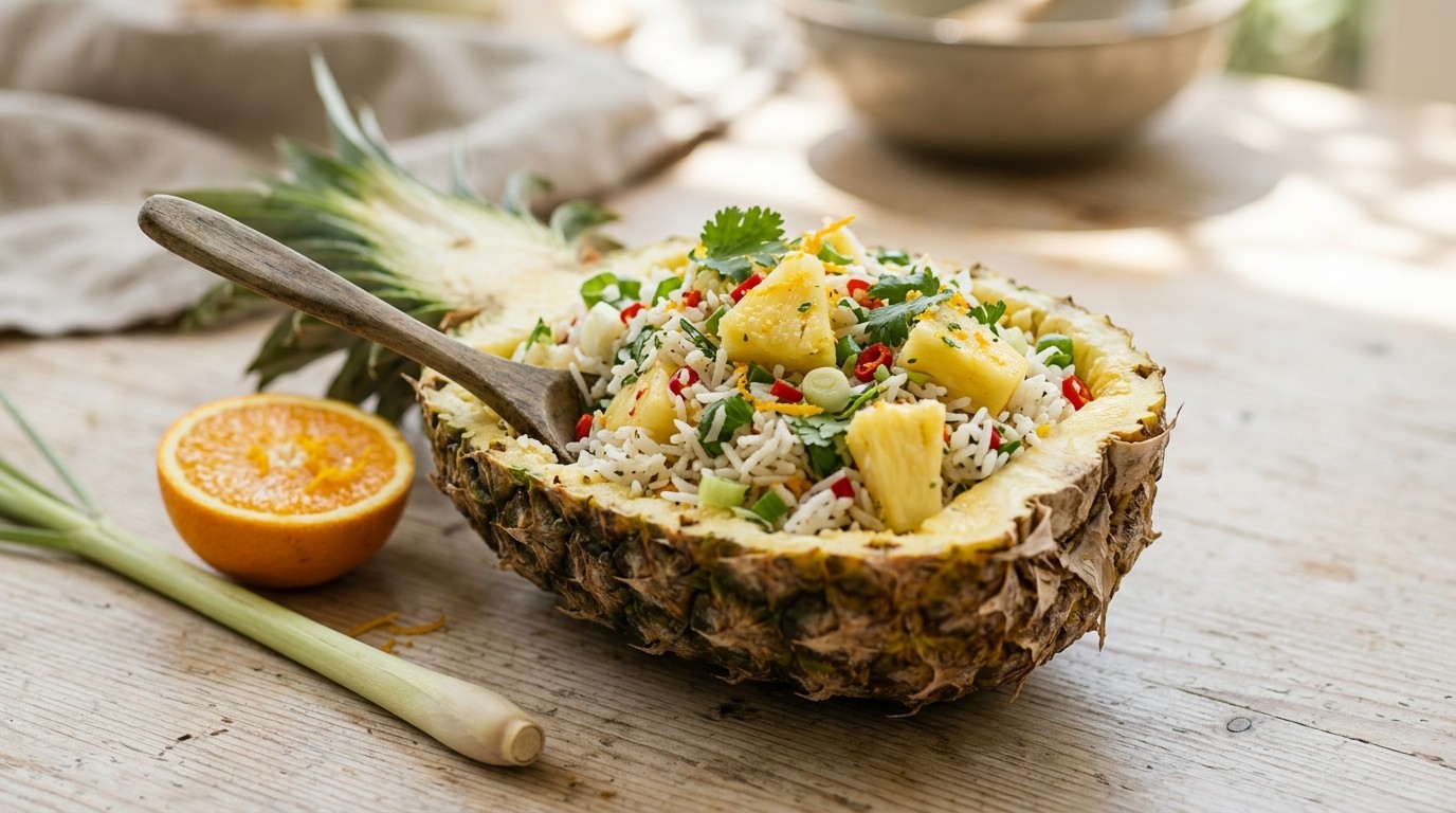 Rijstsalade