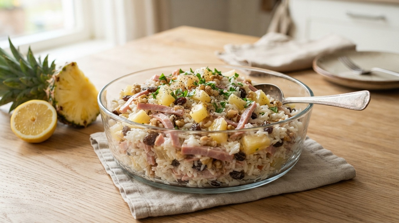 Rijstsalade