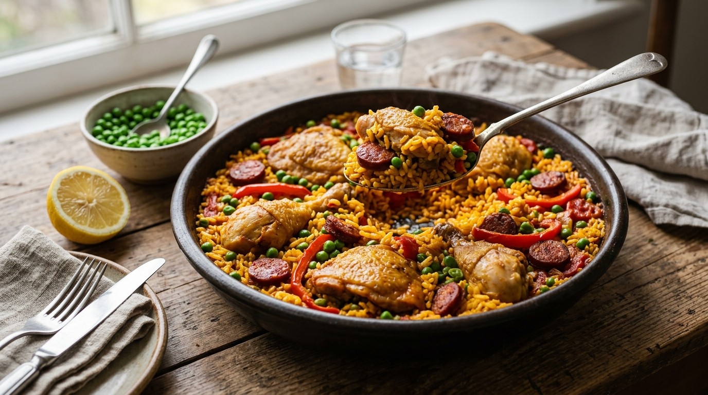 Rijstschotel met Kipfilet