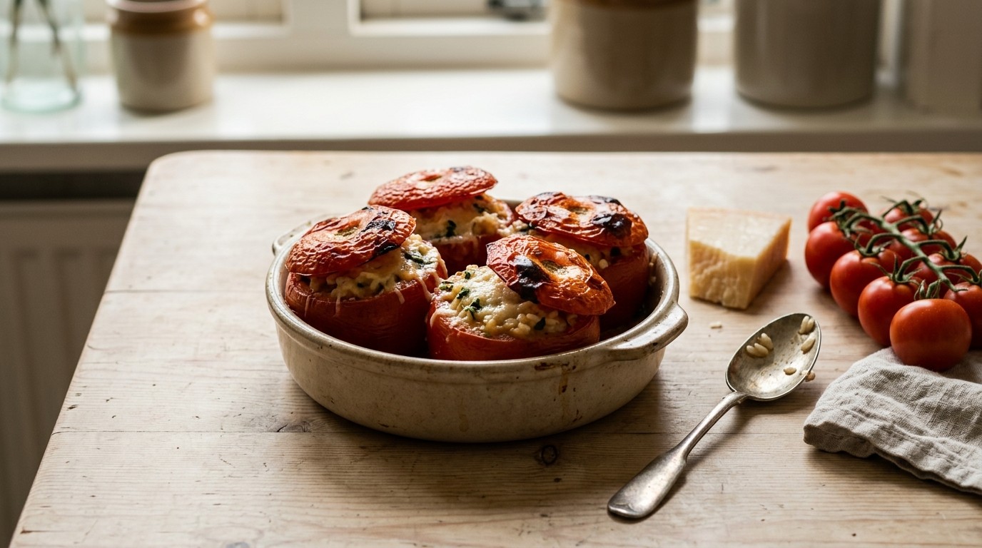 Risotto-tomaten