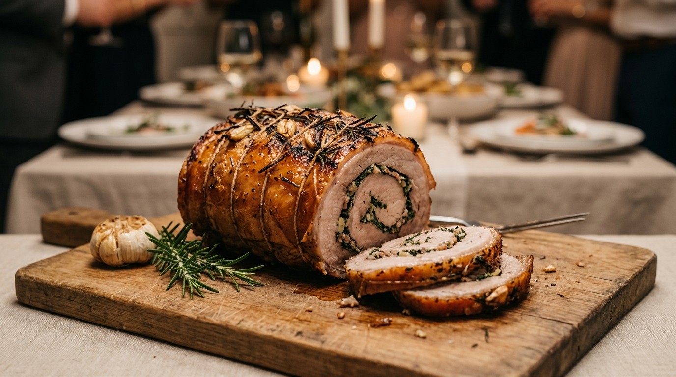 Rollade Fiorentina voor Italiaansbuffet