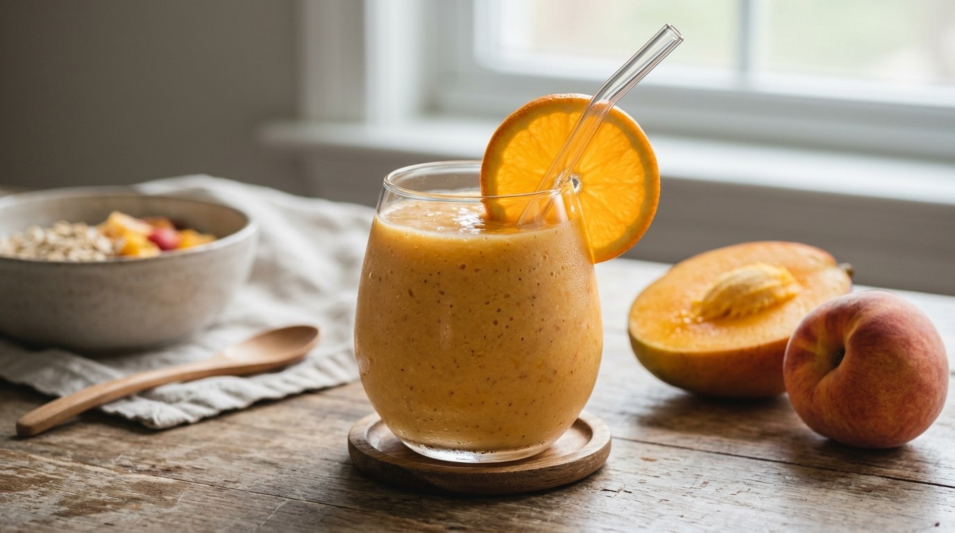Romige Oranjedroom-smoothie