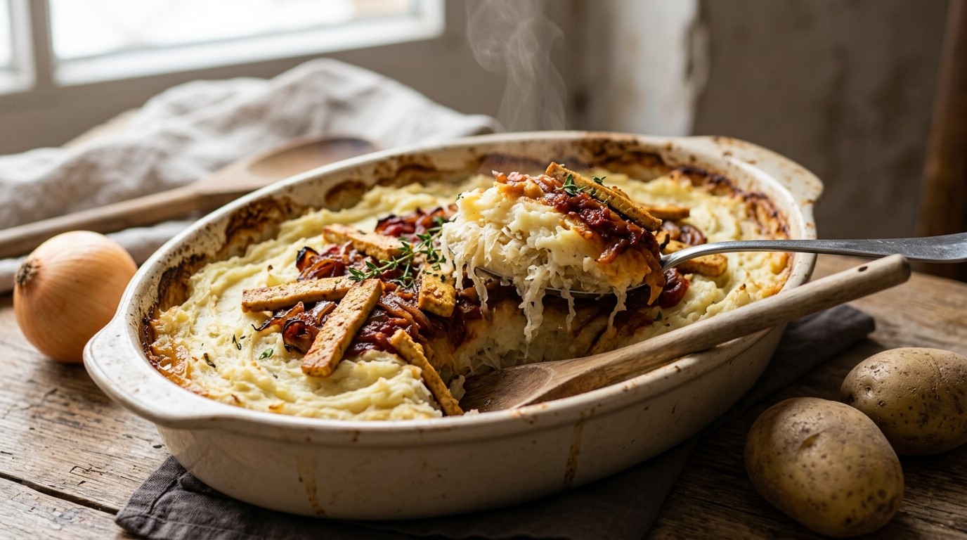 Romige Zuurkoolschotel met Tofu