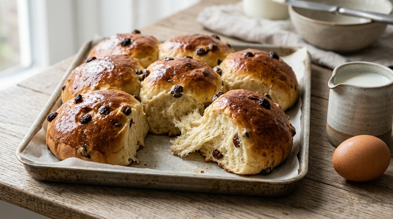 Rozijnenbroodjes