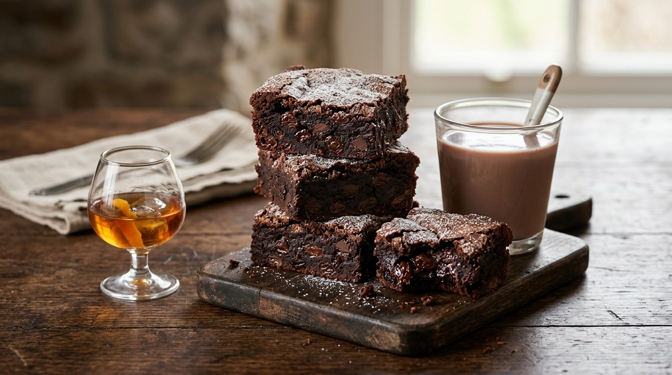 Rozijnenbrownies