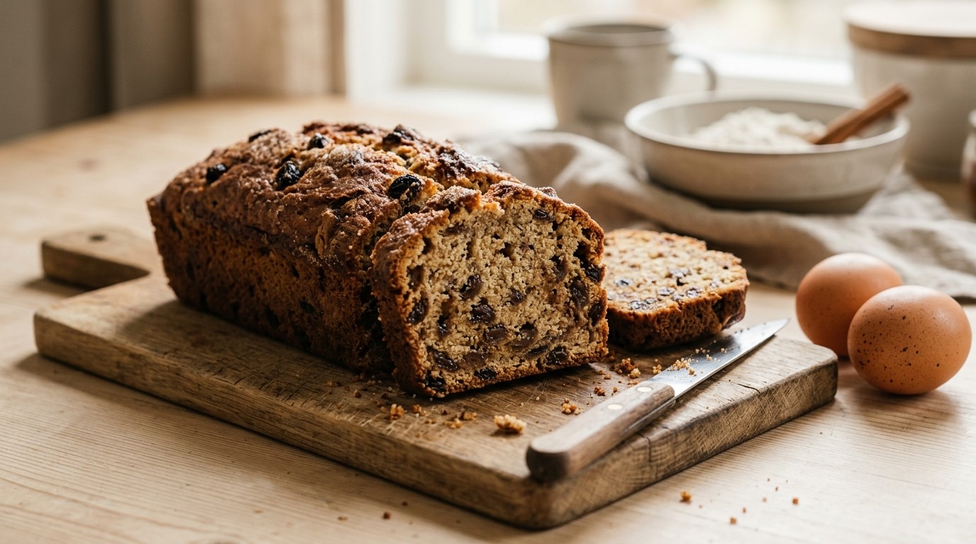 Rozijnenkaneelcake