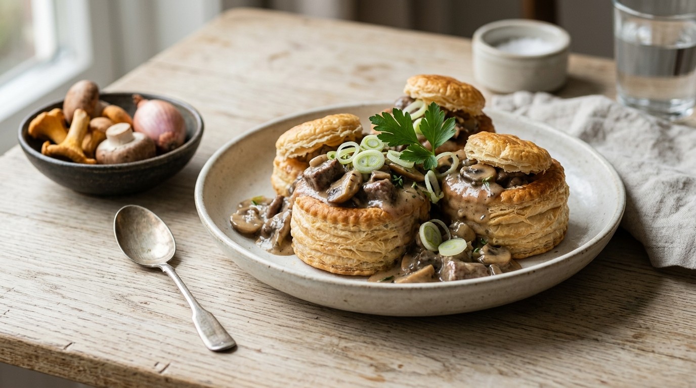 Rundvleesragout met Paddestoelen