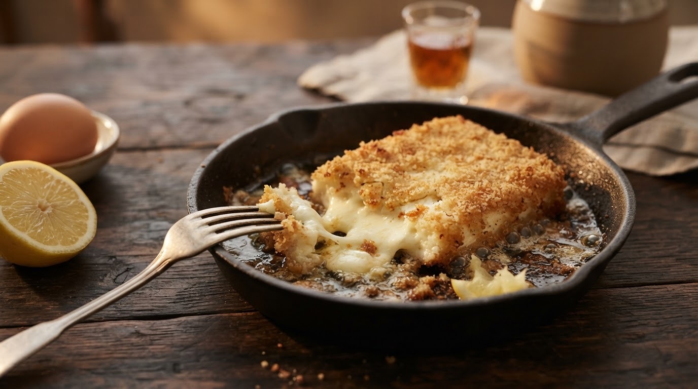 Saganaki (gebakken feta)