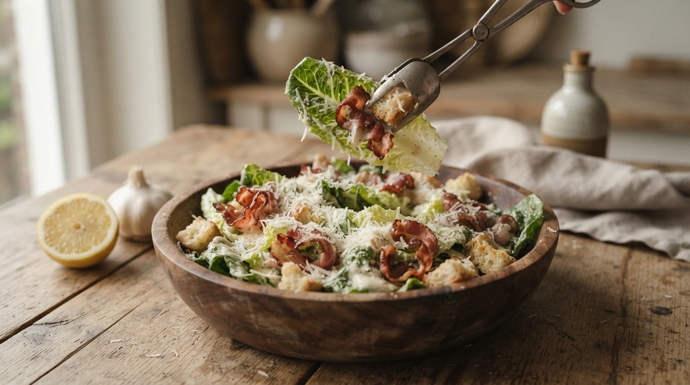 Salade met bacon