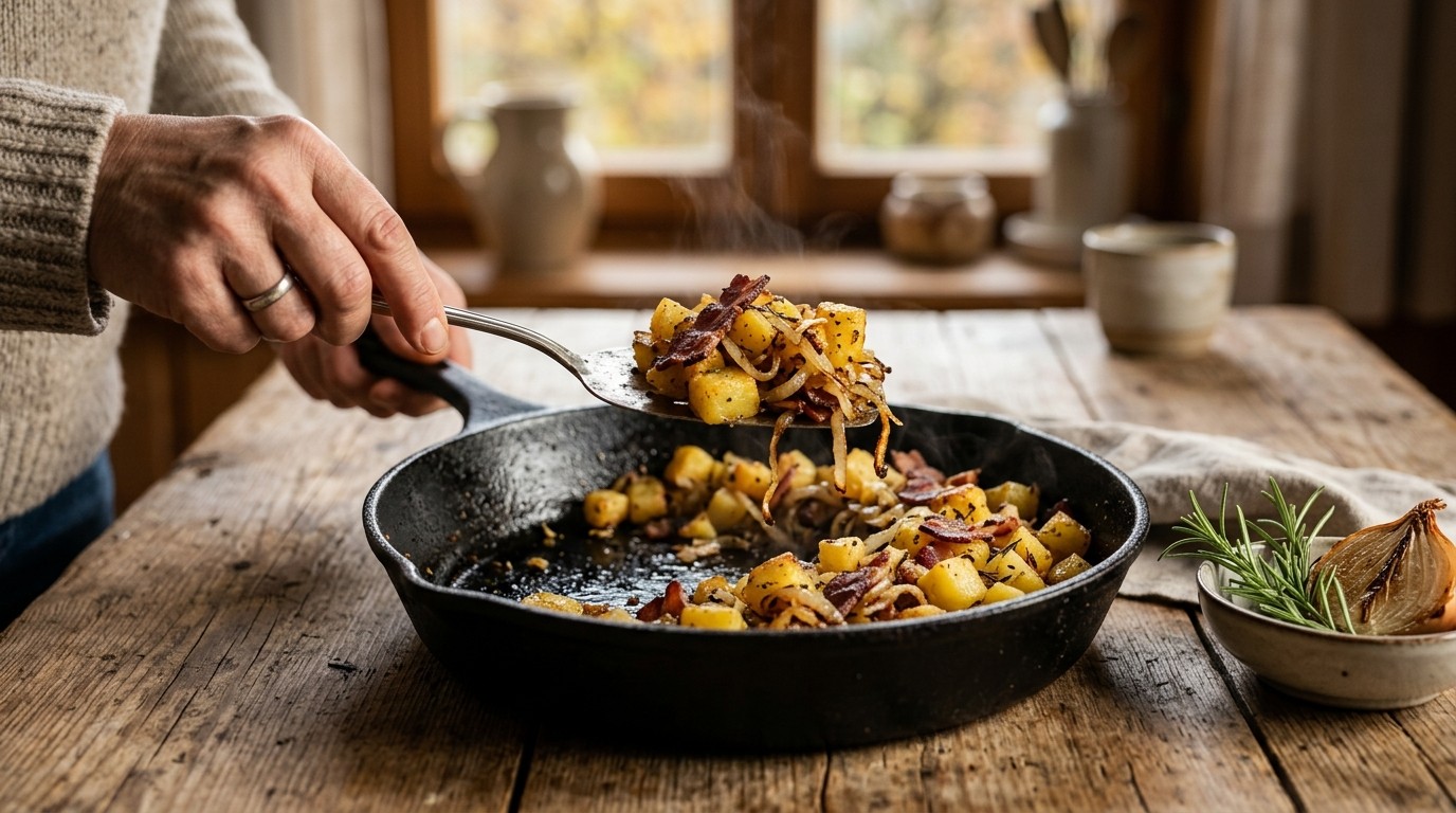 Salzburger Gröstl (aardappelgerecht)