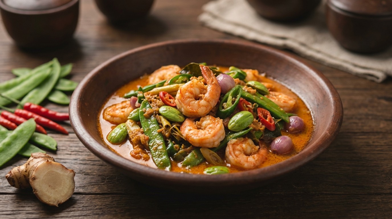 Sambal Goreng Godok (pittig Gekruide Garnalen)