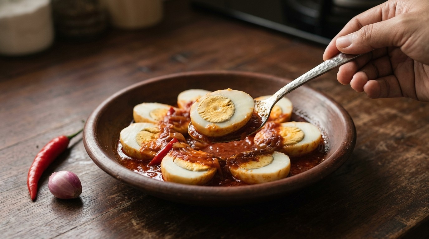 Sambal goreng telor