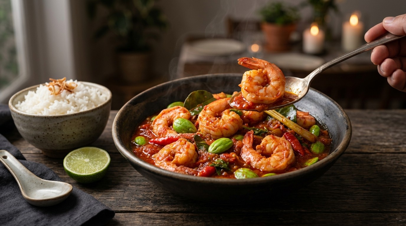 Sambal Goreng Udang Peteh