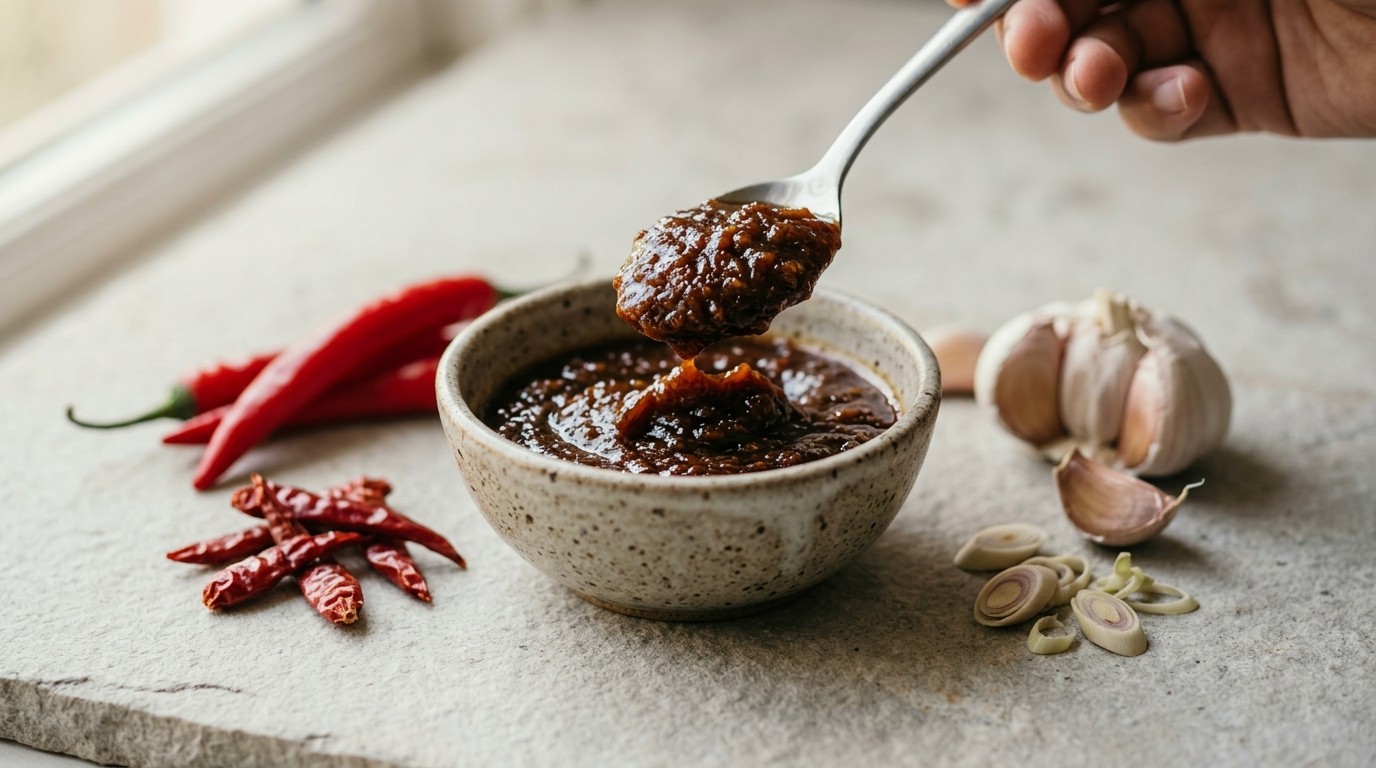 Sambal Kapal Terbang Coklat