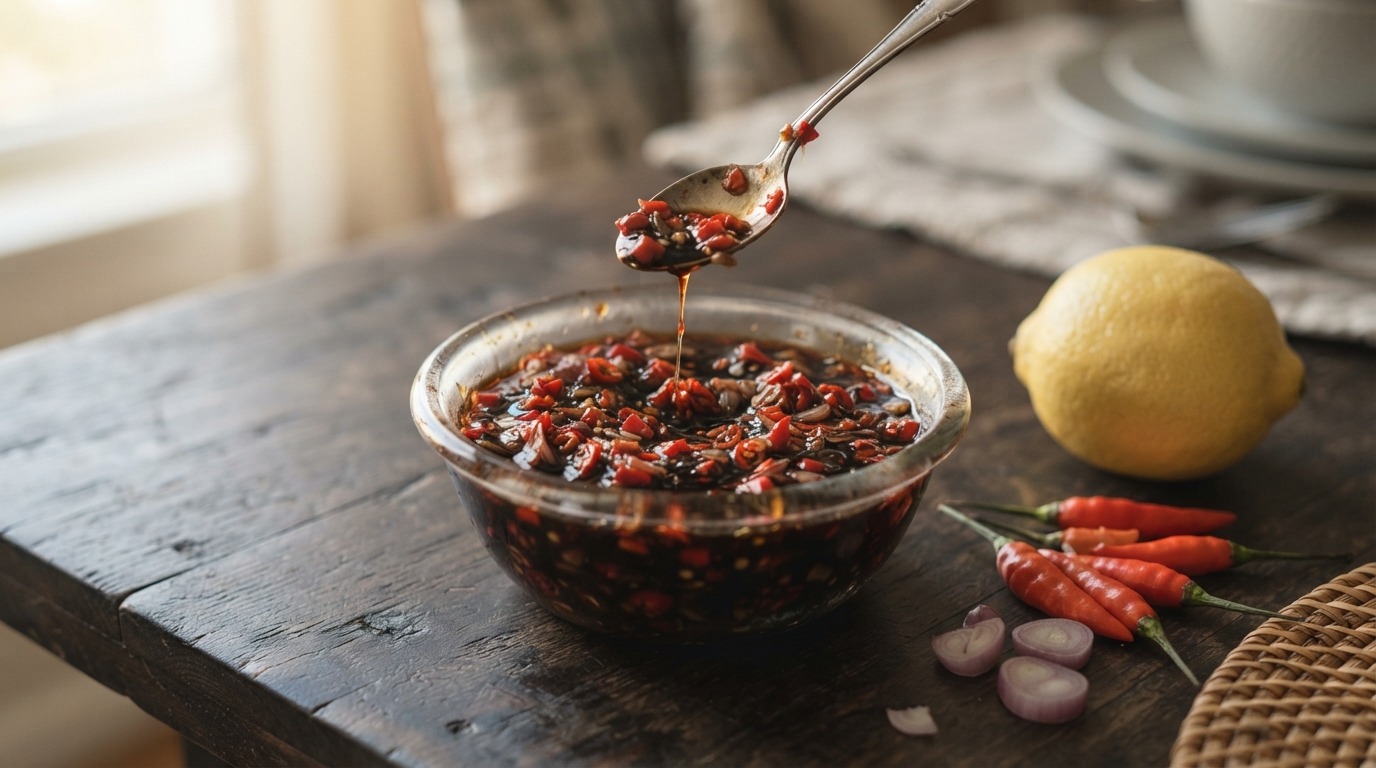Sambal Ketjap Terlaluh Pedis (hele hete sambal ketjap)