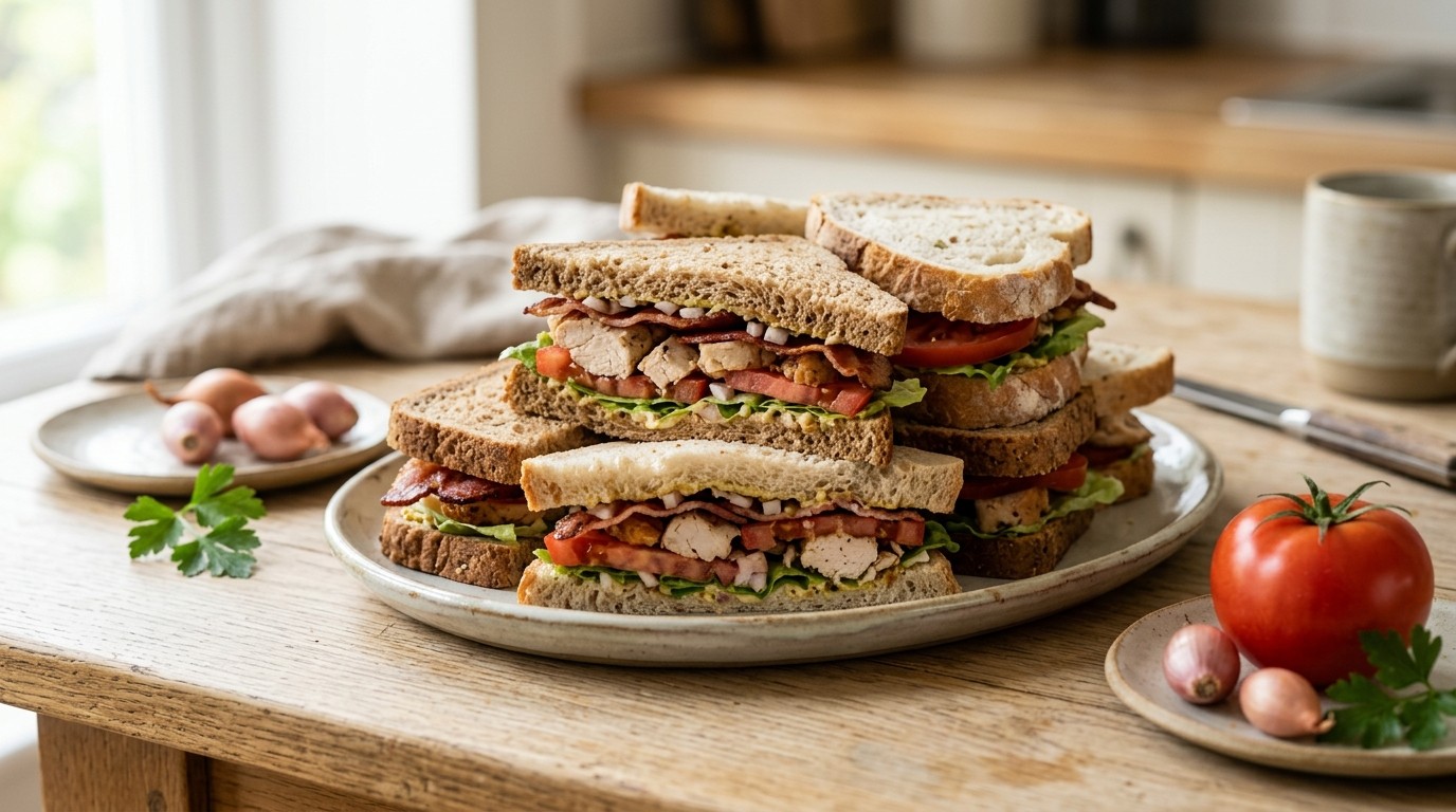 Sandwich Kip/bacon