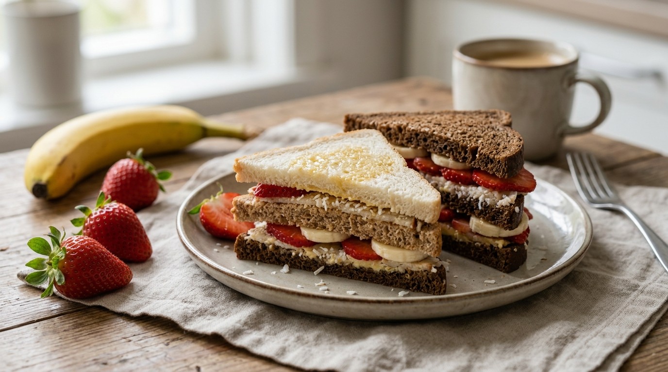 Sandwich kokosbrood