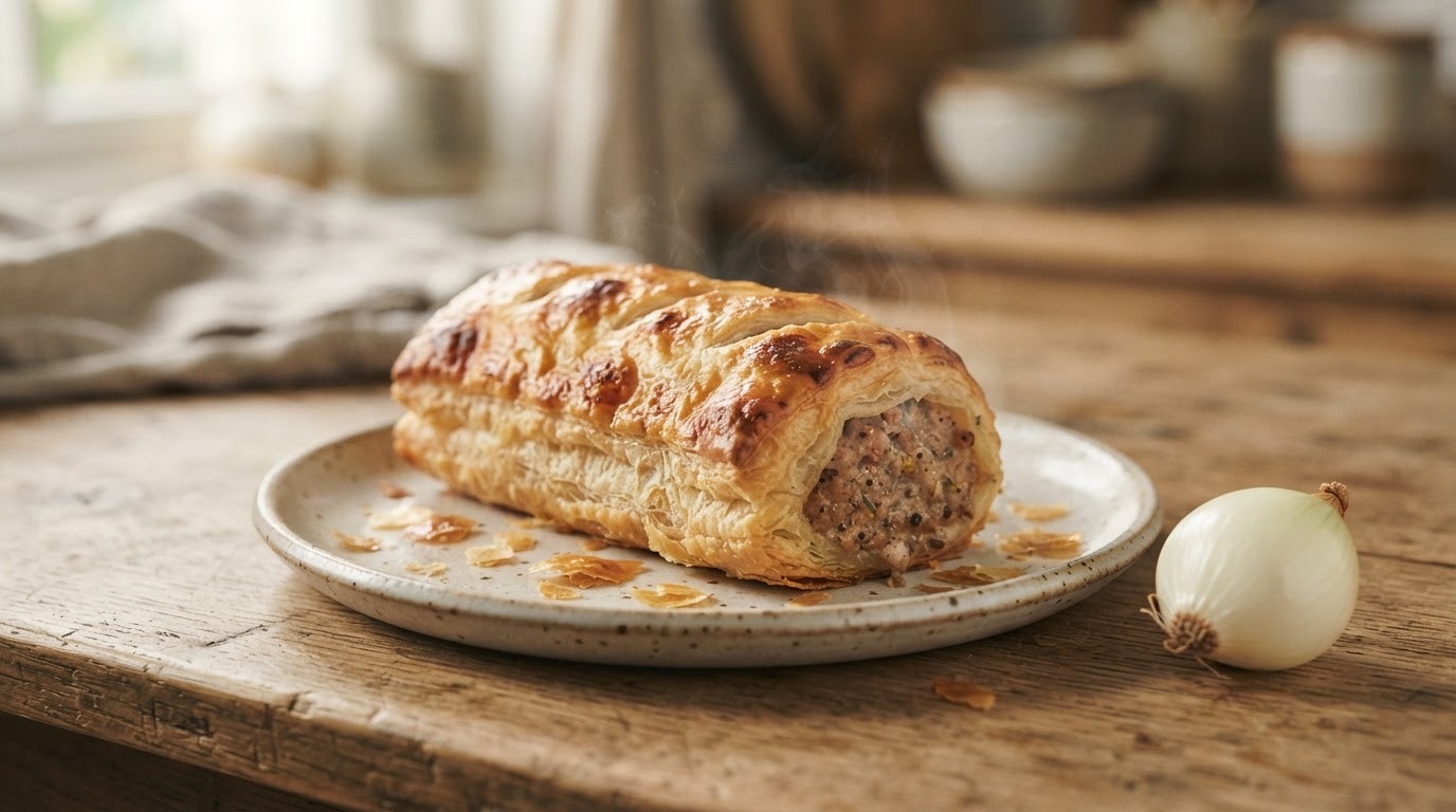 Saucijzenbroodje