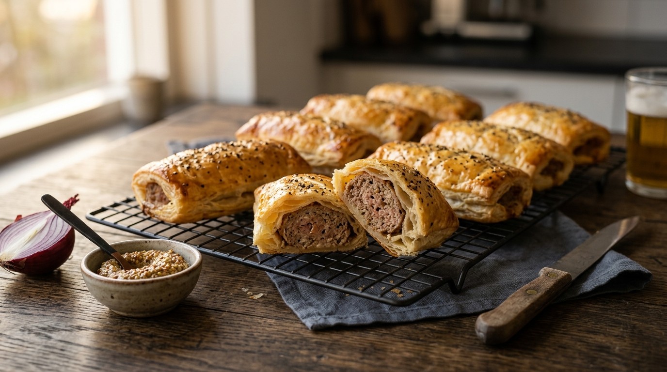 Saucijzenbroodjes