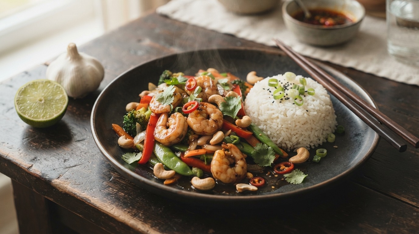 Scampi's op Chinese wijze