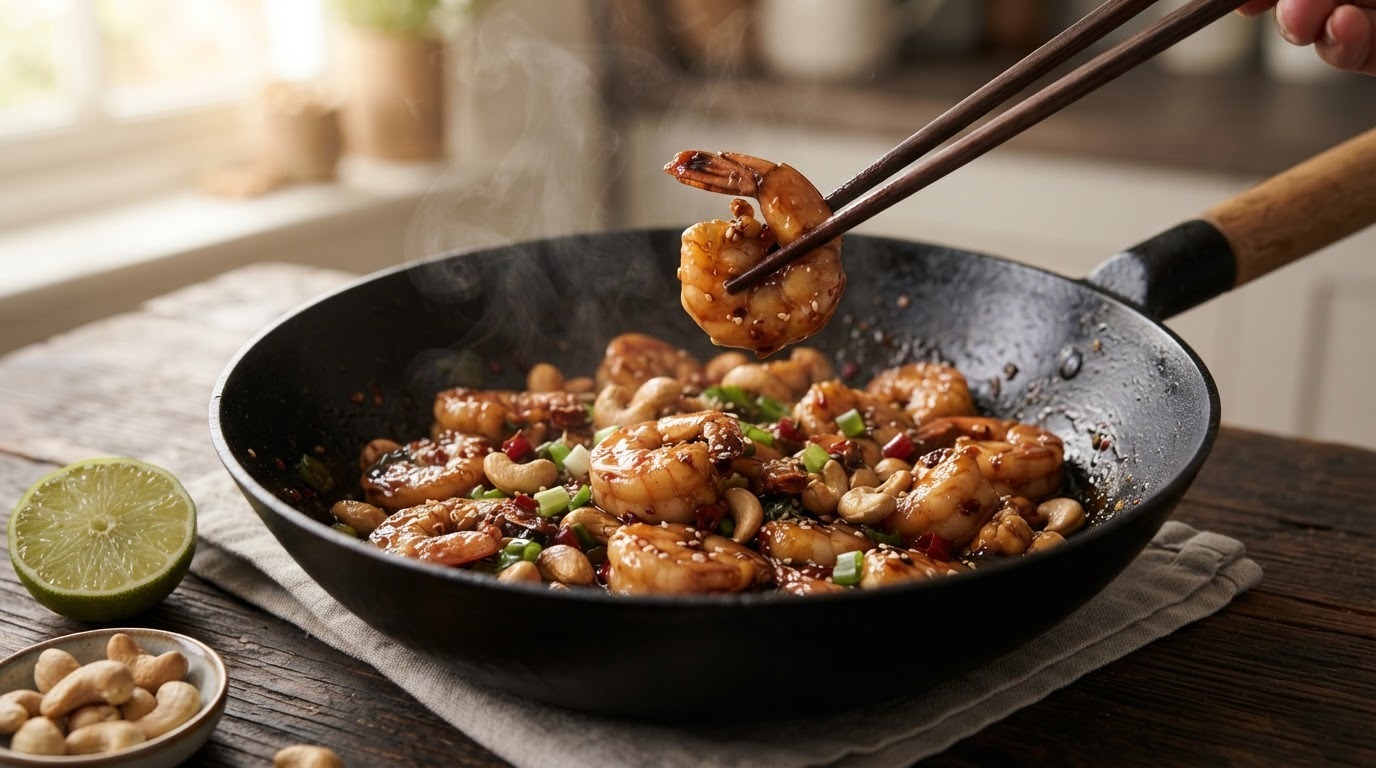 Scampi's op Chinese wijze