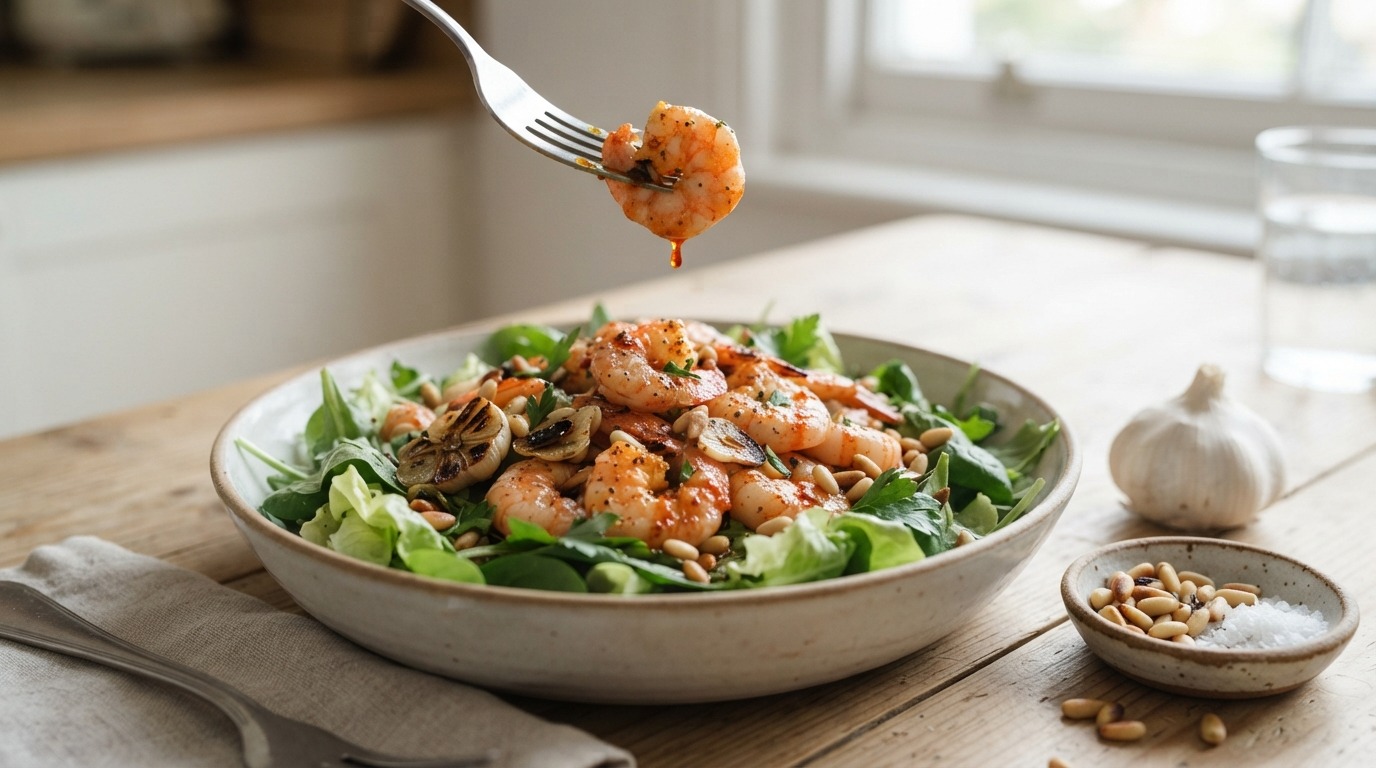 Scampi salade