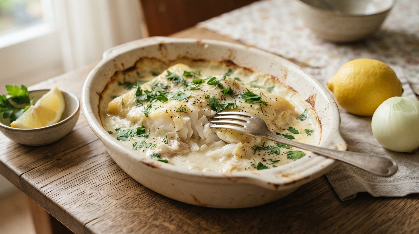 Schelvis uit de oven