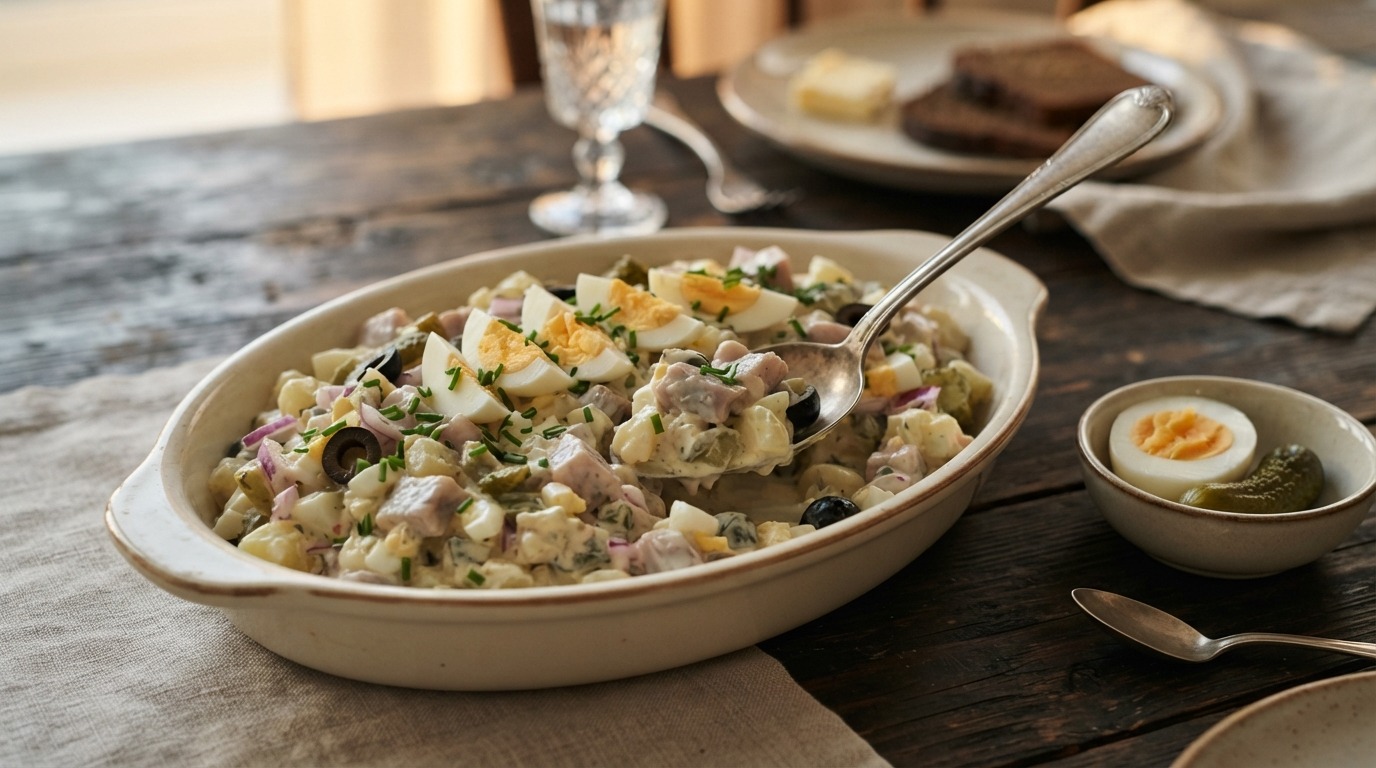 Seljodka (haringsalade uit Rusland)
