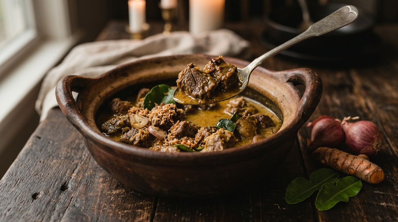 Semur Daging (gestoofd Gekruid Lamsvlees)