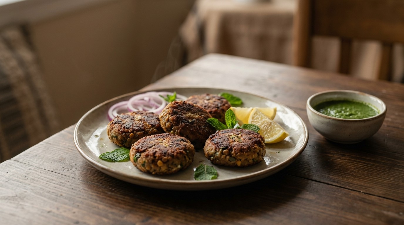 Shami Kebab (Indiase Gehaktkoekjes)