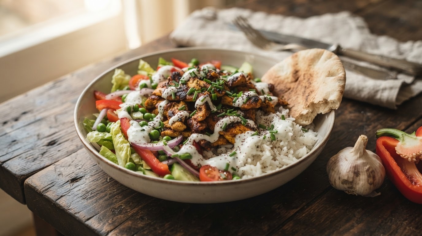 Shoarmasalade