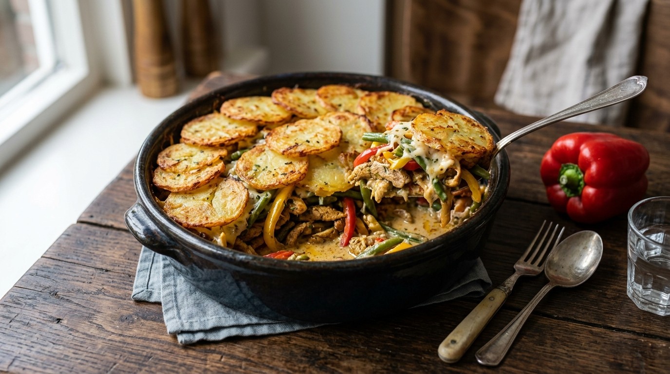 Shoarmaschotel met Rosti