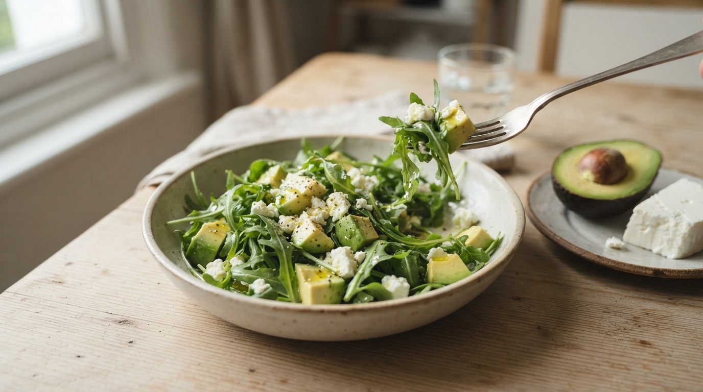 Simpele mediterraanse salade