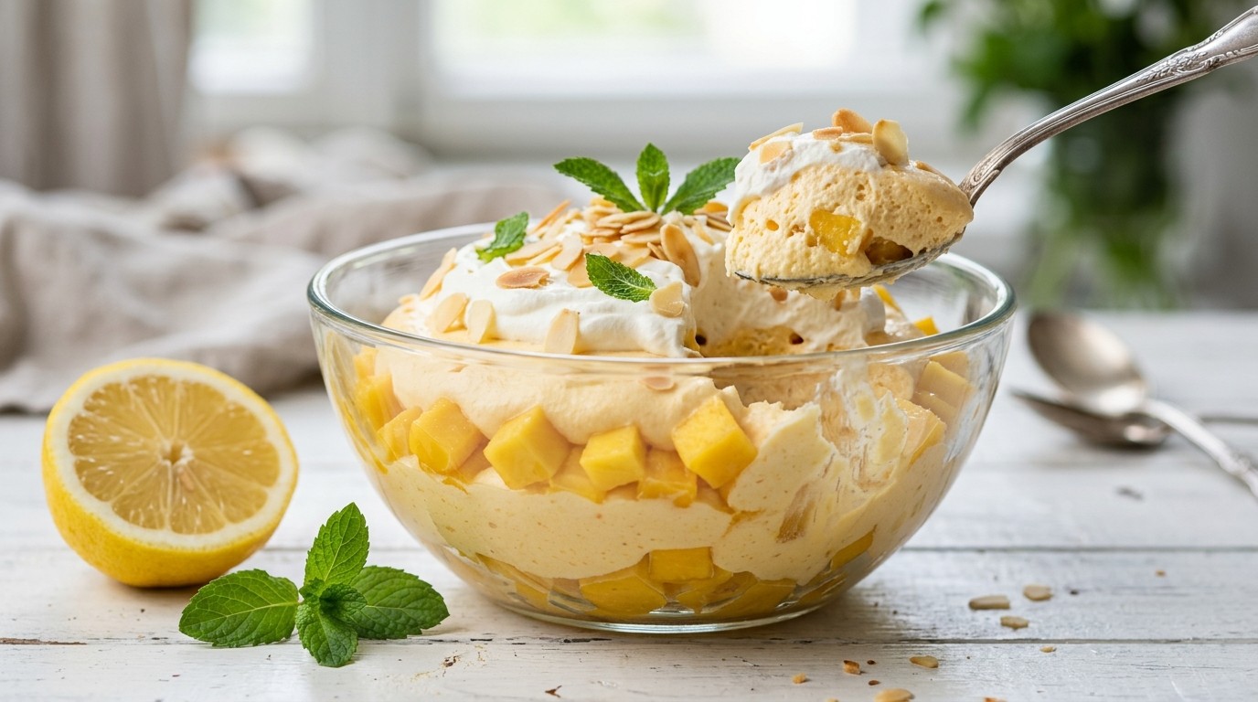 Sinaasappel-mango droom