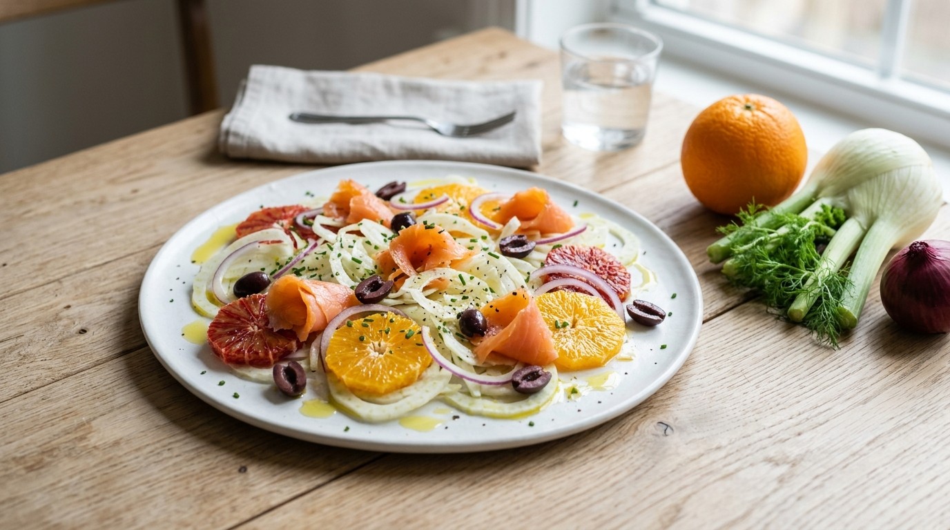 Sinaasappel-venkelsalade